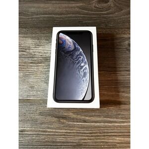Apple iPhone XR F 64GB Black BOX ONLY‎